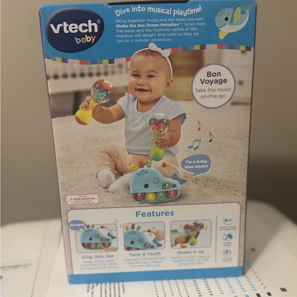 Blue and Green Interactive Learning Toy - Picture 2 of 2